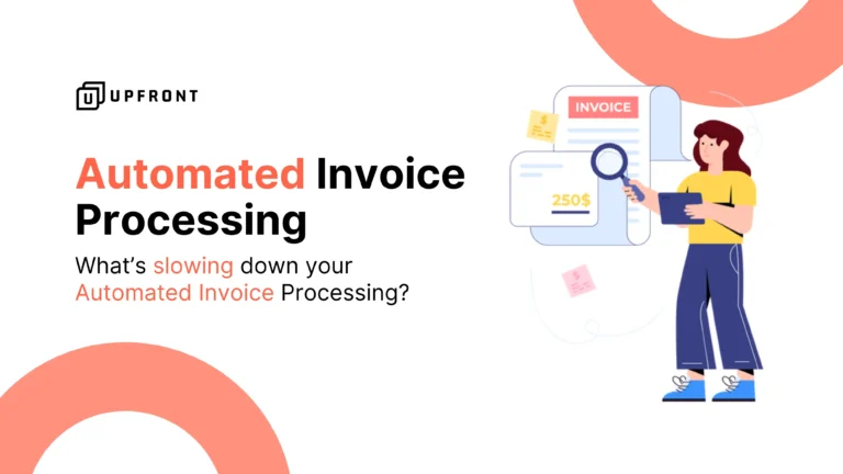 Automated Invoice Processing - UPFRONT